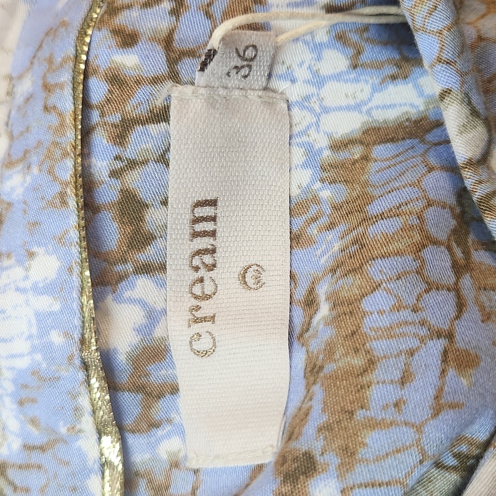 CREAM purple shirt dress - Picture 12 of 14